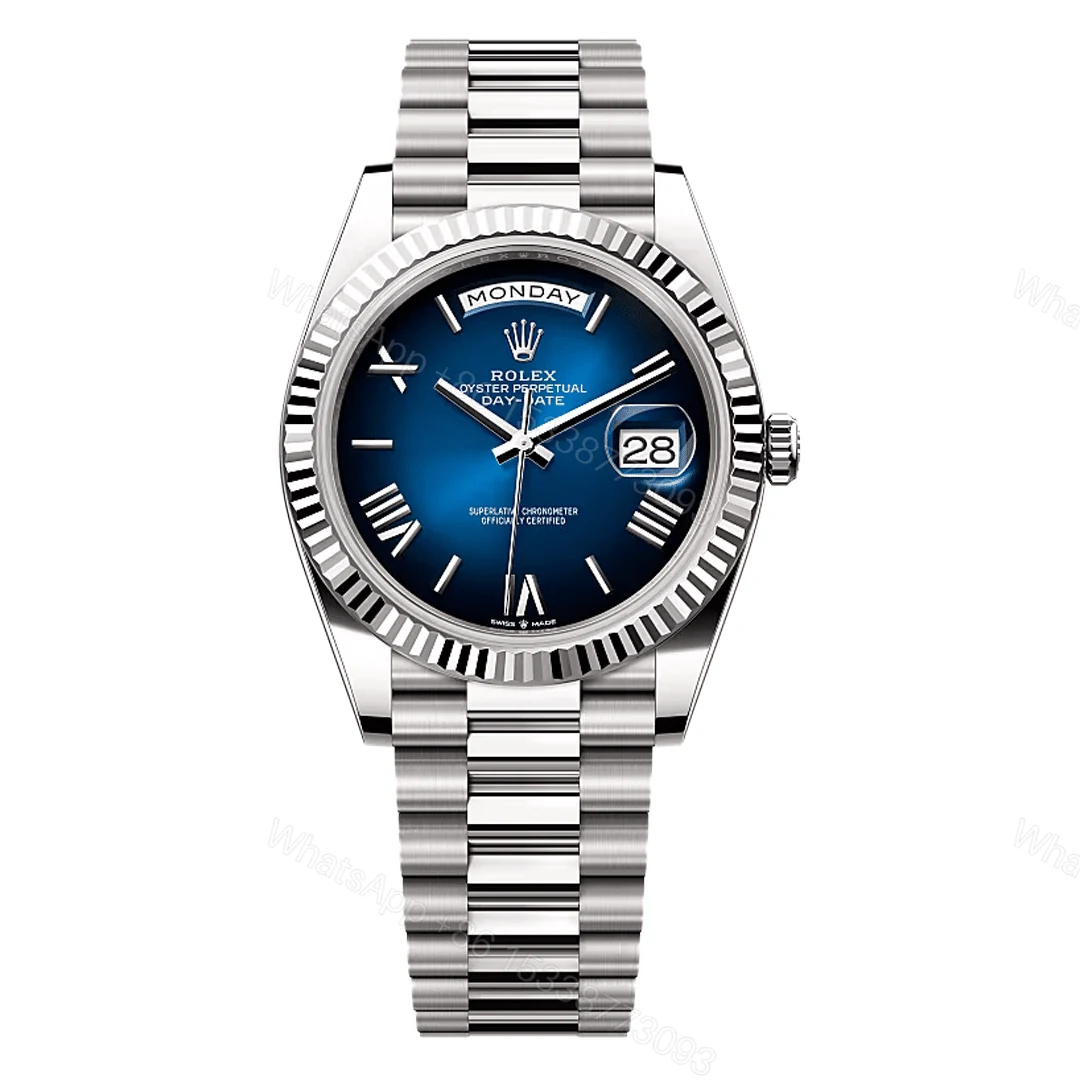 Rolex Day-Date 40 Blue Ombre Replica — view 1