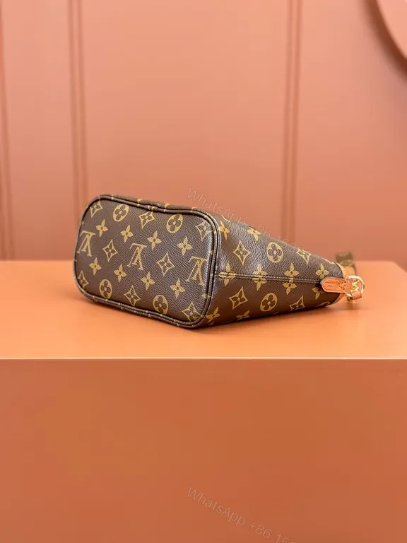 View 4 of Louis Vuitton Monogram Canvas Crossbody Bag â€” Structured, Durable Luxury