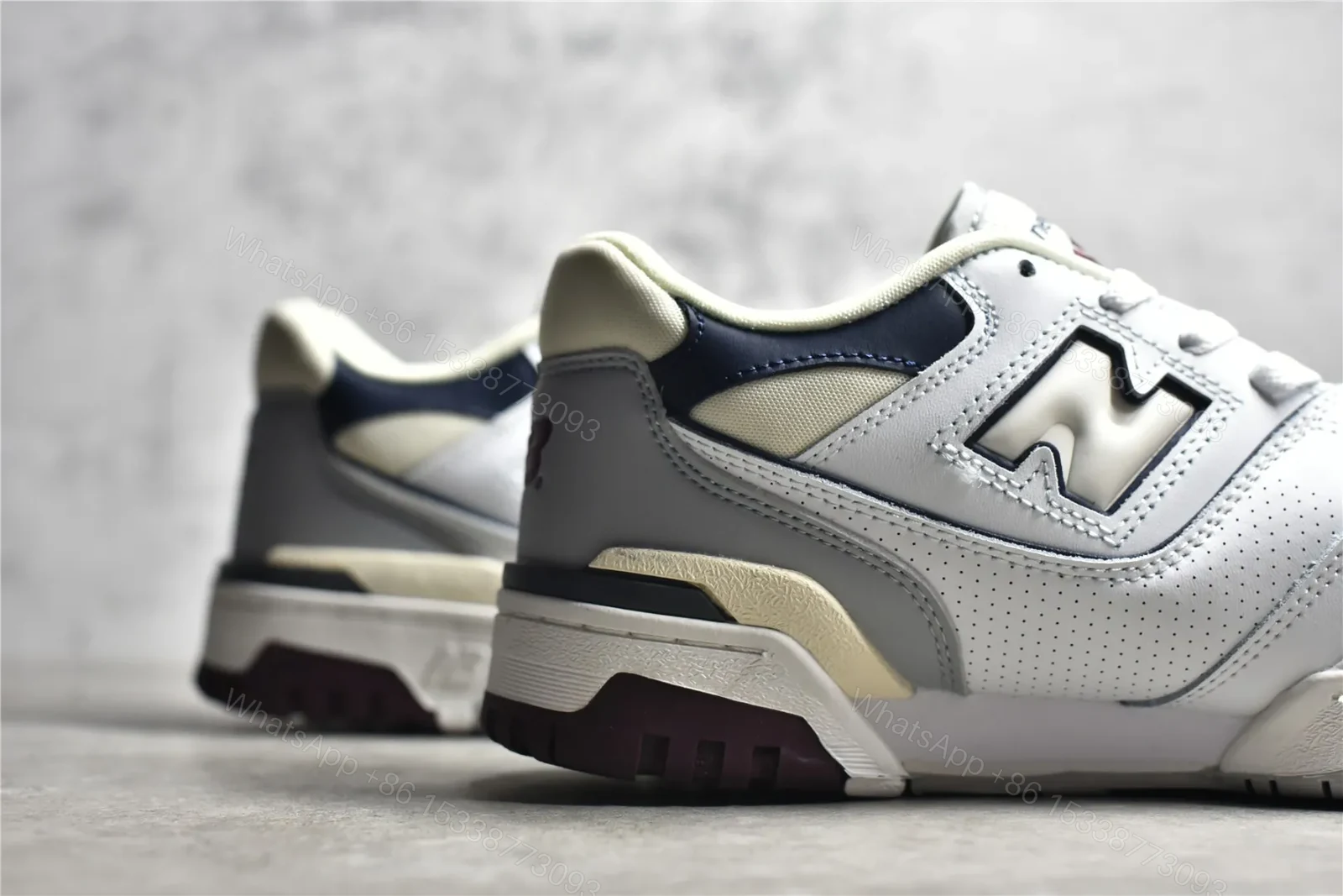 View 5 of New balance 550 White and Blue