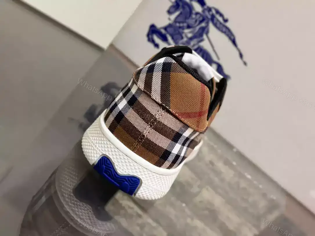 View 10 of BURBERRY TERRACE CHECK SNEAKERS – BBR106