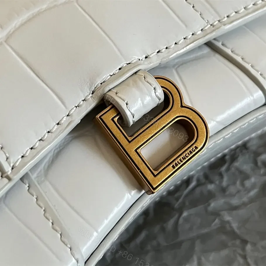 View 10 of 高仿Balenciaga*Nano系列迷你沙漏包白色