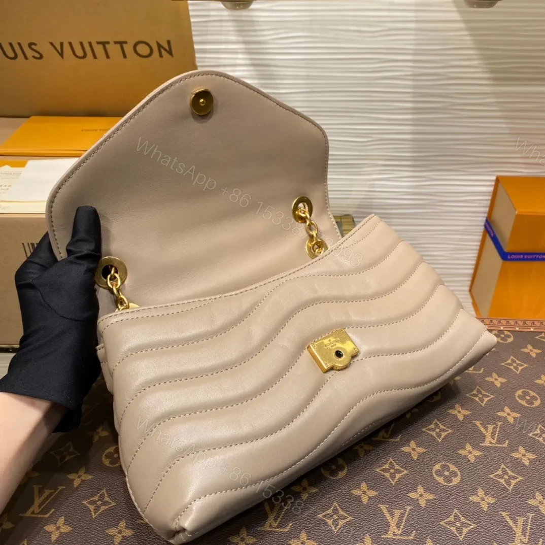 View 3 of Louis Vuitton LV New Wave Woman’s Cowhide Leather Handbags 24x14x9cm