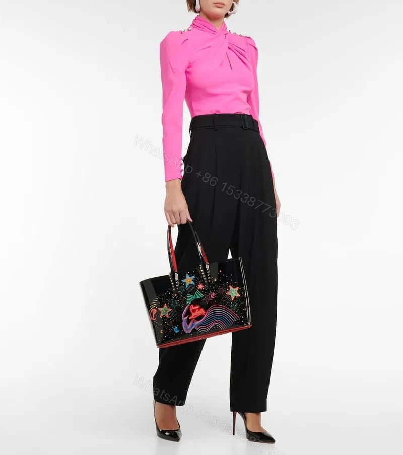 View 5 of First Copy Christian Louboutin Small Tote Bag for Men & Women