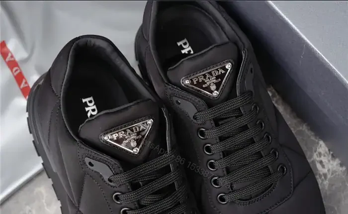 View 4 of PRADA QUILTED NYLON SNEAKERS – PRD041