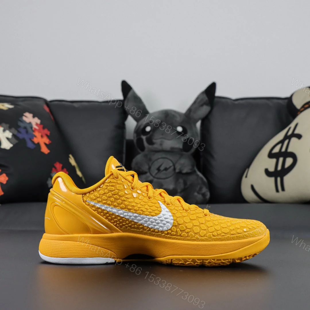 View 2 of Off White Kobe 6 Protro Yellow Reps
