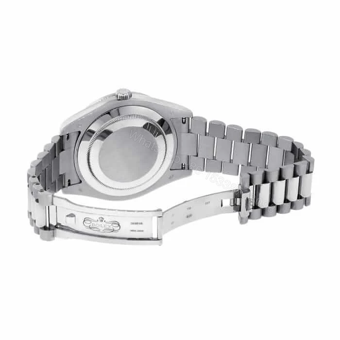 View 3 of Rolex Day-Date 40 228239 Super Clone : 40mm White Gold White Diamond Dial