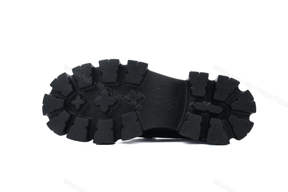 View 4 of Prada Monolith Loafers Black