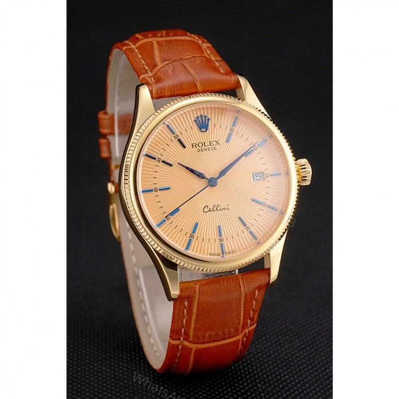 View 3 of Superclone Rolex Cellini Gold Dial REP016797