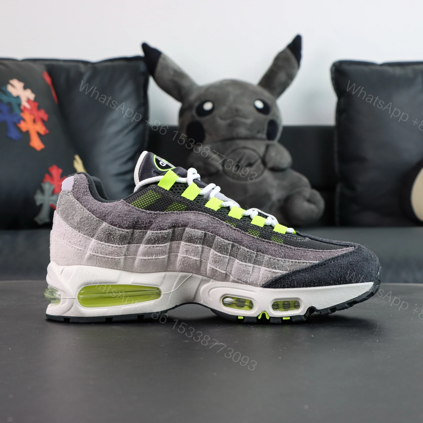 View 2 of Air Max 95 Big Bubble OG“Reverse Neon”