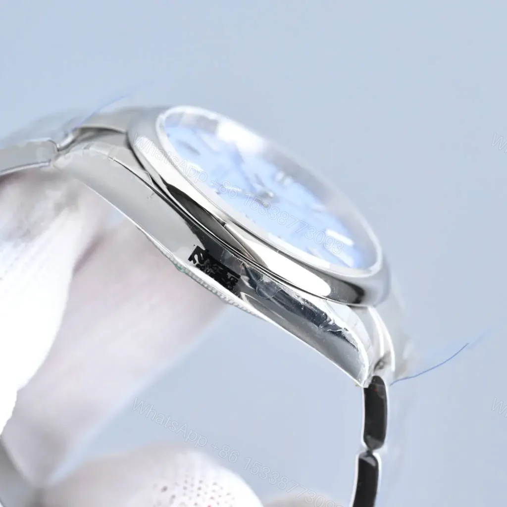 View 3 of Rolex Oyster Perpetual 41mm Light Blue Dial 134300-0012