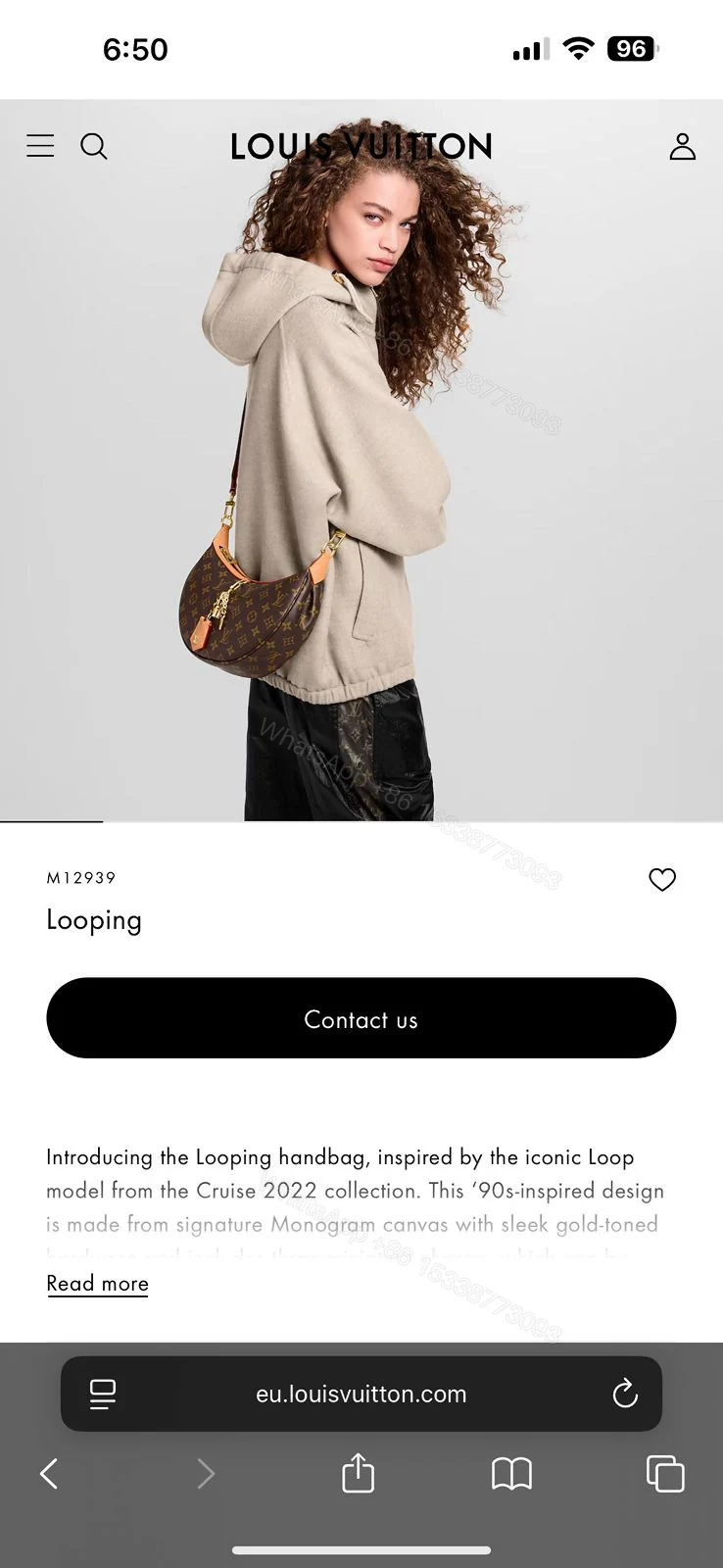 View 4 of First Copy Louis Vuitton Monogram Bag