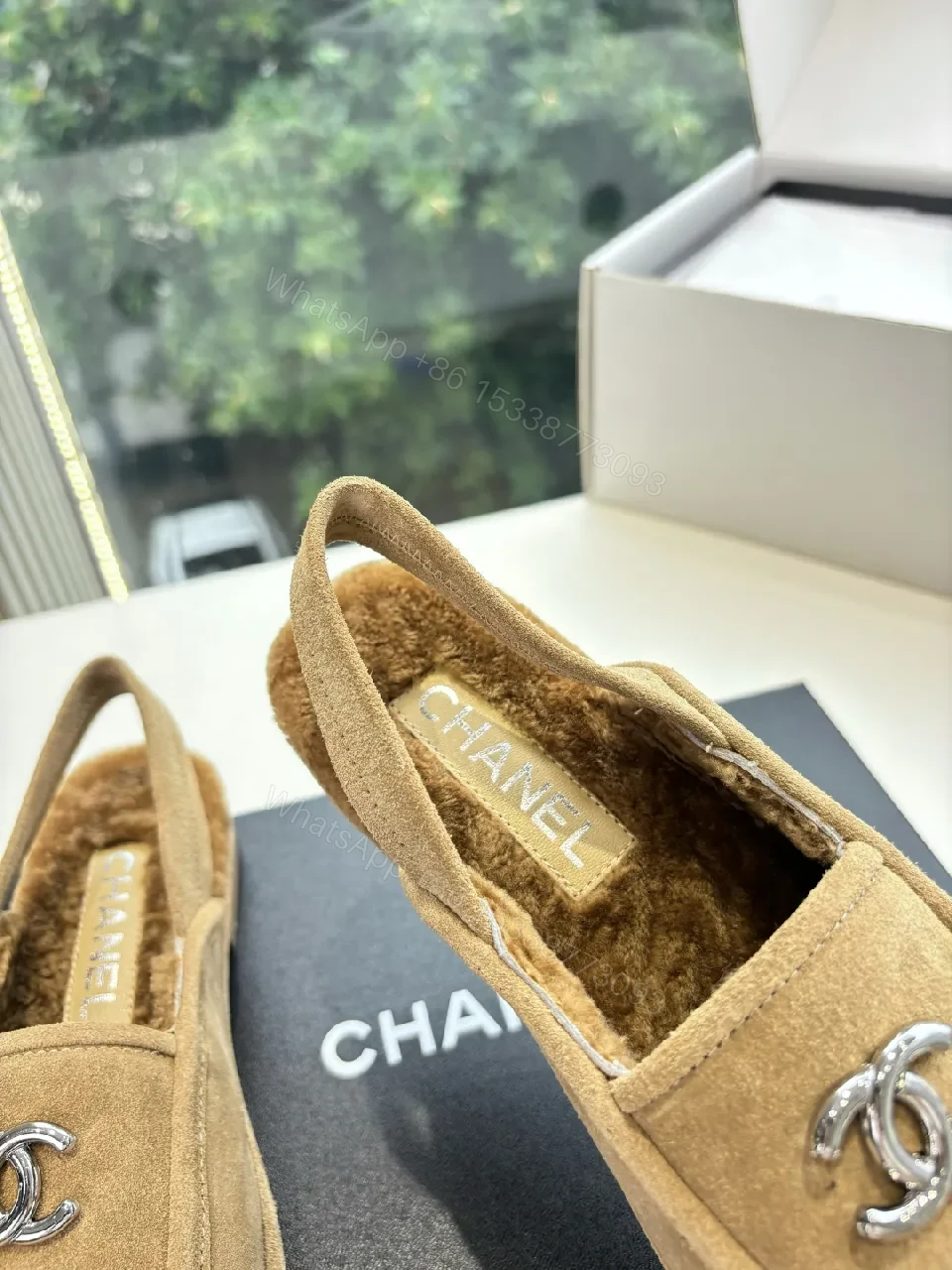 View 5 of Suede Loafers: Silver Emblem, Versatile Luxury All-Day Comfort
