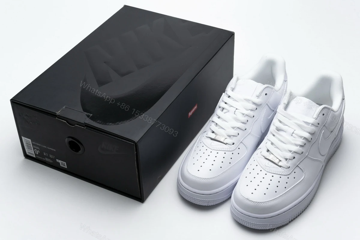 Supreme x Air Force 1 Low White CU9225-100 — view 2