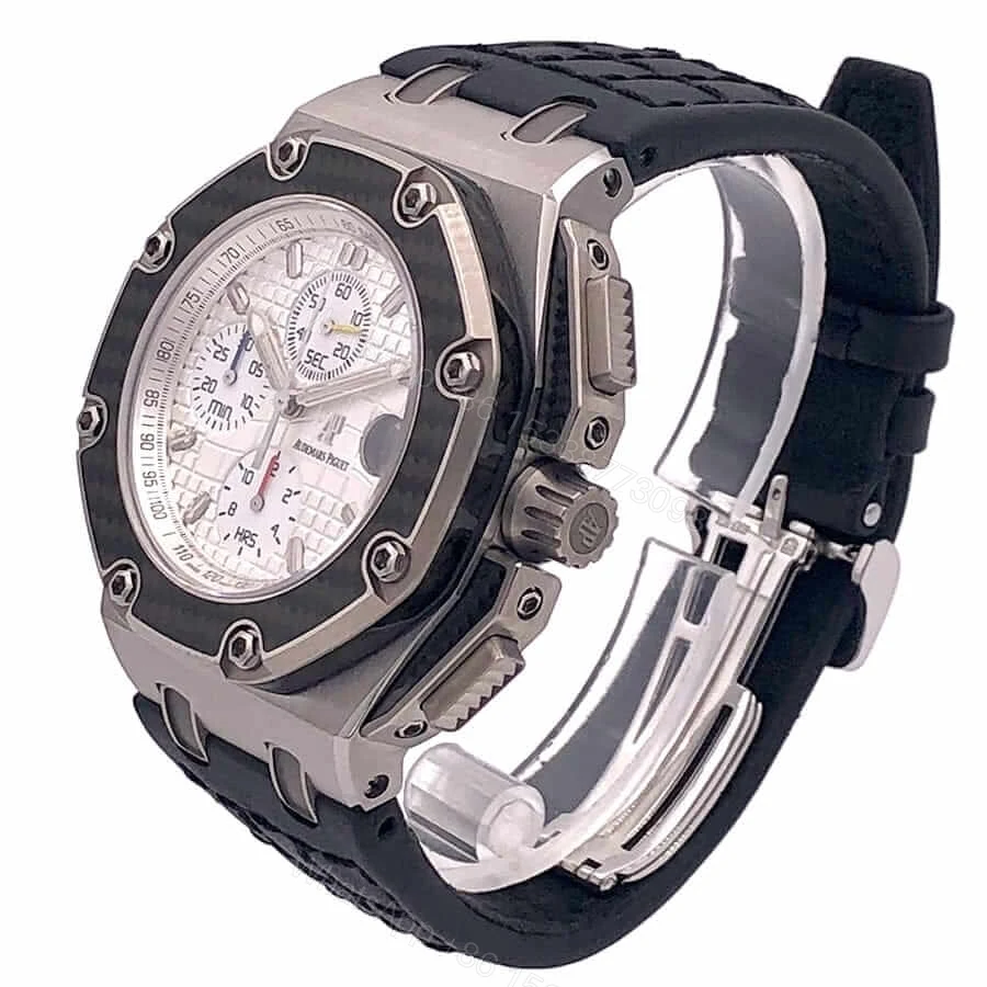 View 2 of Audemars Piguet Super Clone Royal Oak White Dial Watch