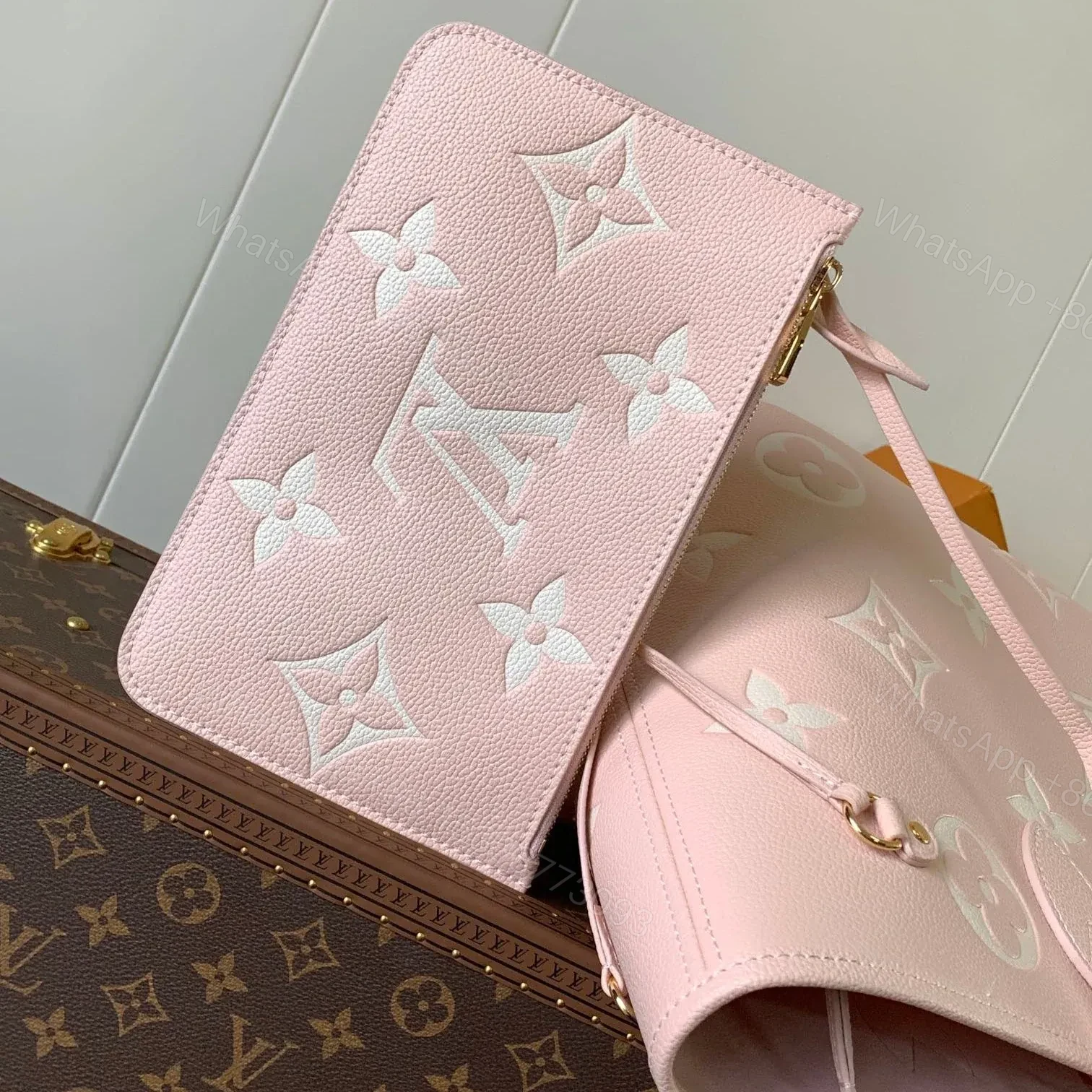 View 2 of LV Neverfull pink 32
