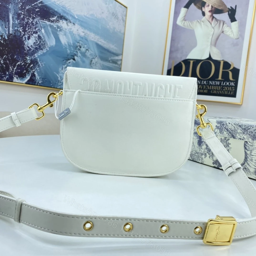 View 6 of Dior Medium Dior Bobby Bag Black Box Calfskin Women