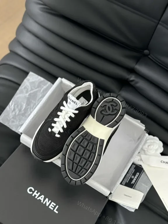 View 8 of Chanel-Inspired Comfort High-Tops: Luxe Minimal Sneakers