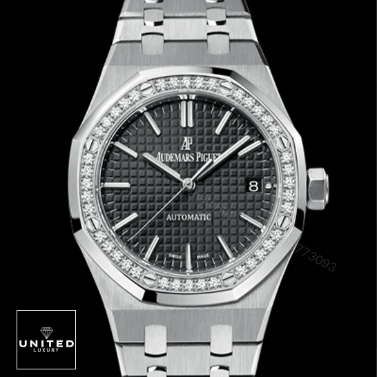 View 5 of Audemars Piguet Royal Oak 15451ST.ZZ.1256ST.01 Replica