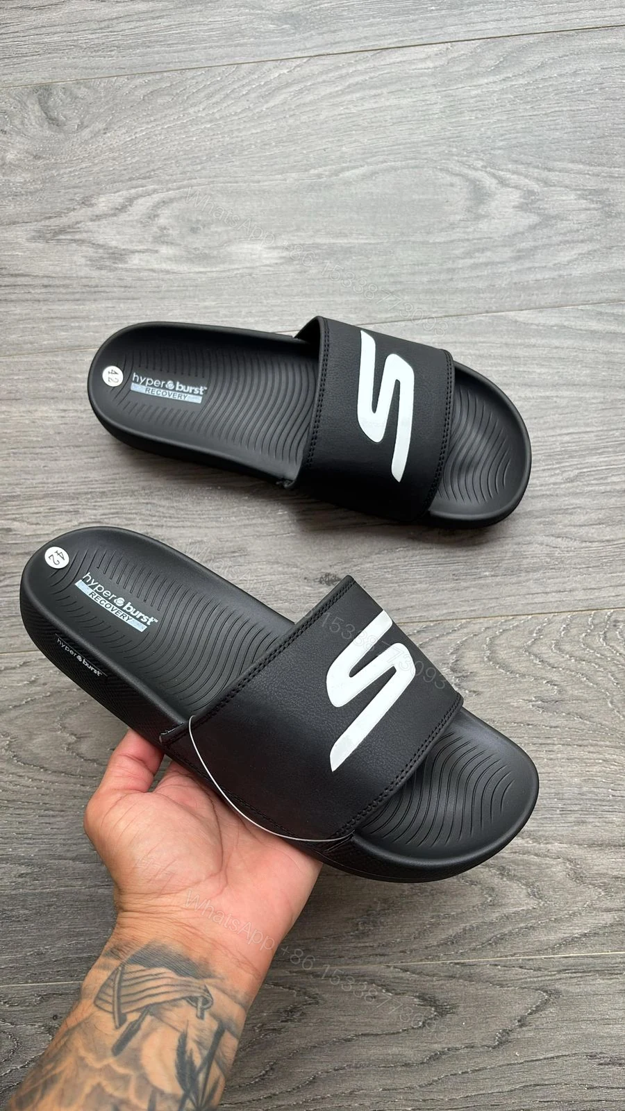 View 3 of First Copy Skechers Sliders – Premium Comfort for Everyday