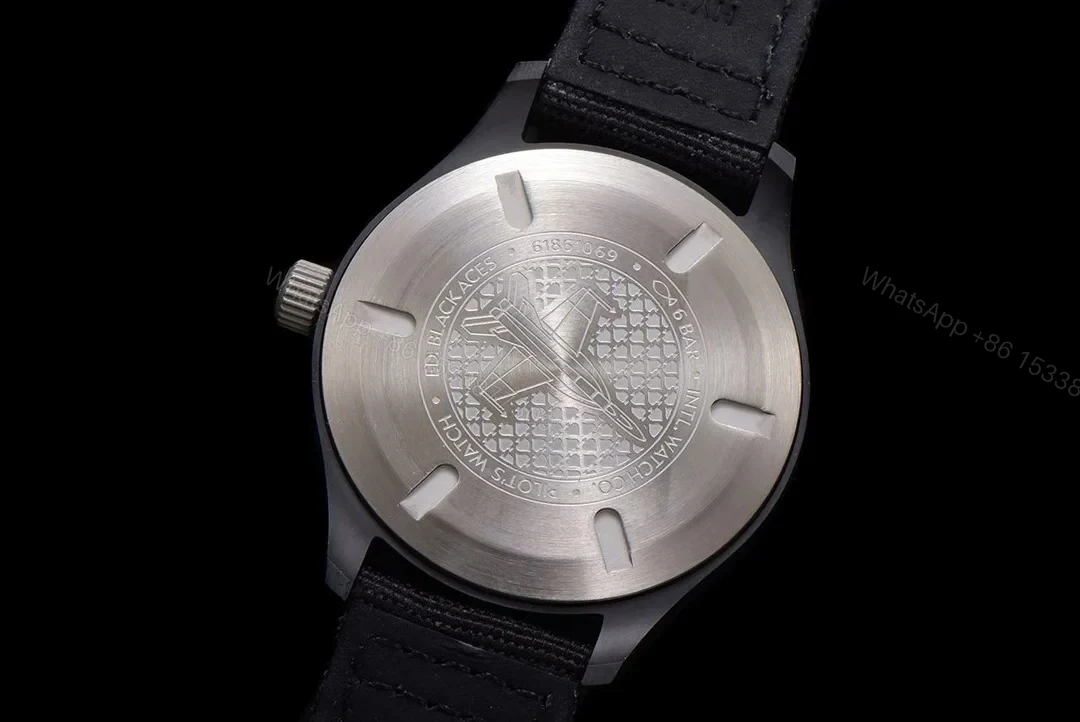 View 7 of IWC Pilot’s Watch Automatic Black Aces IW3269-05