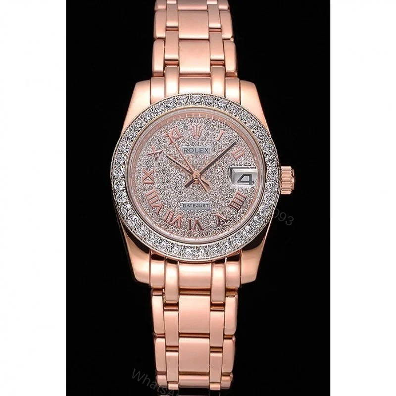 View 2 of Replica Rolex Datejust Diamond Dial 622836 33 mm