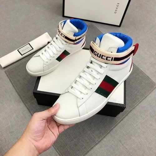 Gucci New Ace high-top sneakers — view 1