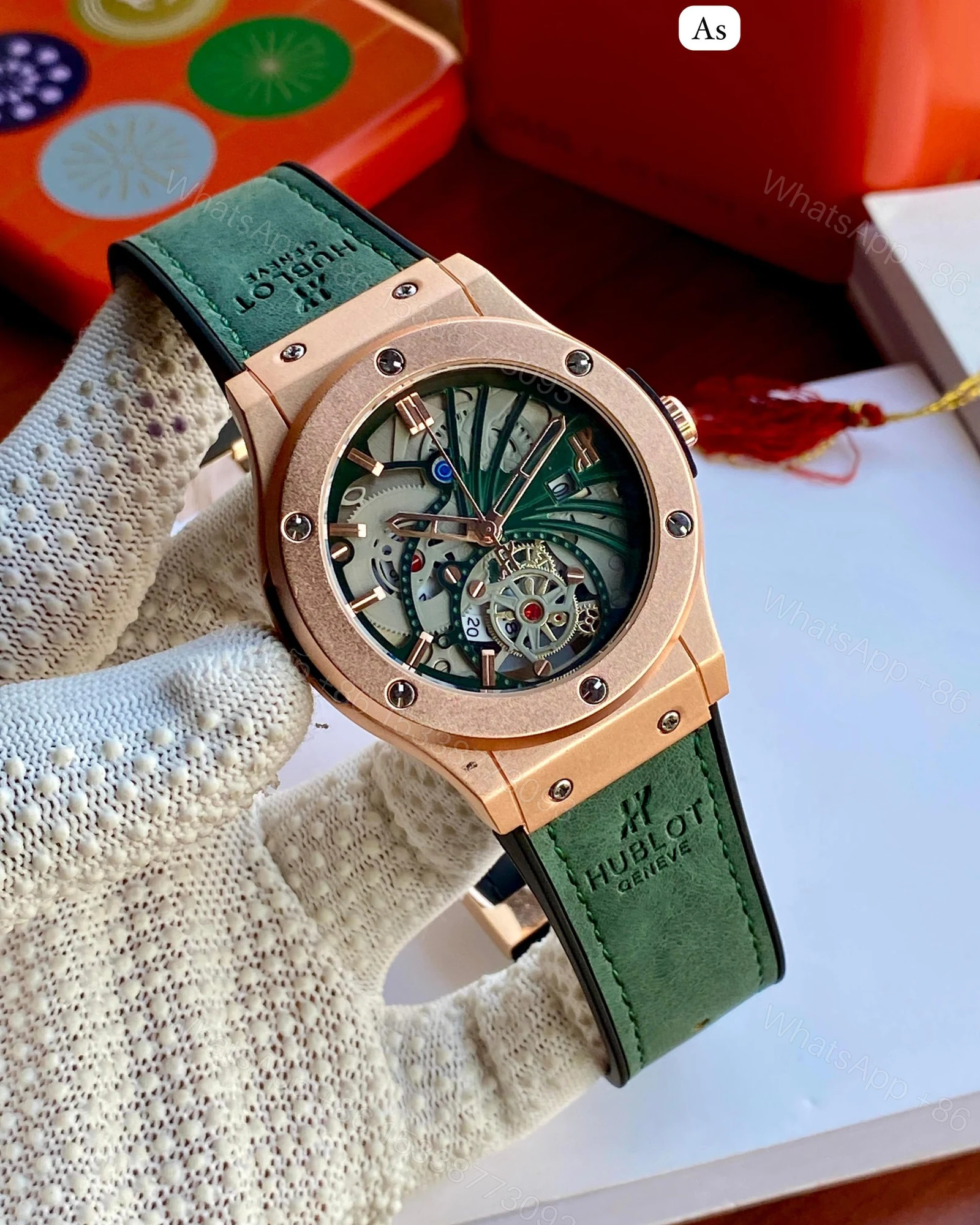 View 7 of FIRST COPY hublot bing bang For men’s watch