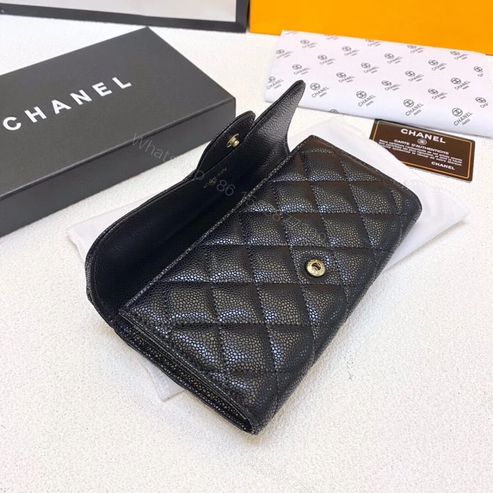 View 4 of Chanel Classic Long Flap Wallet 19Cm