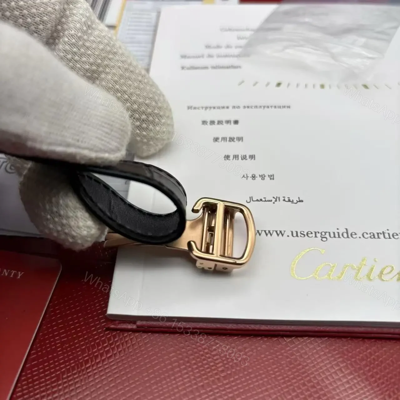 View 11 of Replica Cartier Santos WGSA0012 Watch