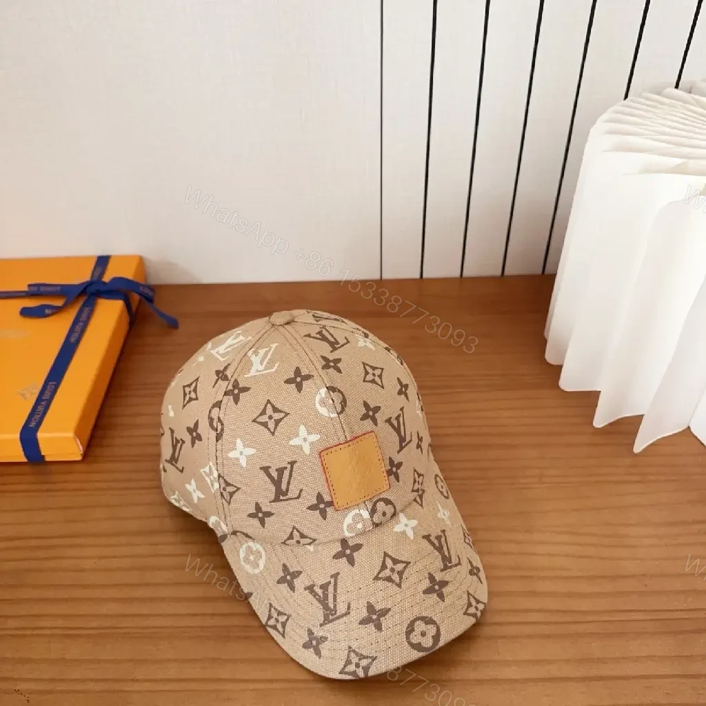 View 8 of Casual Luxe Cotton-Baseball Cap with Monogram Pattern