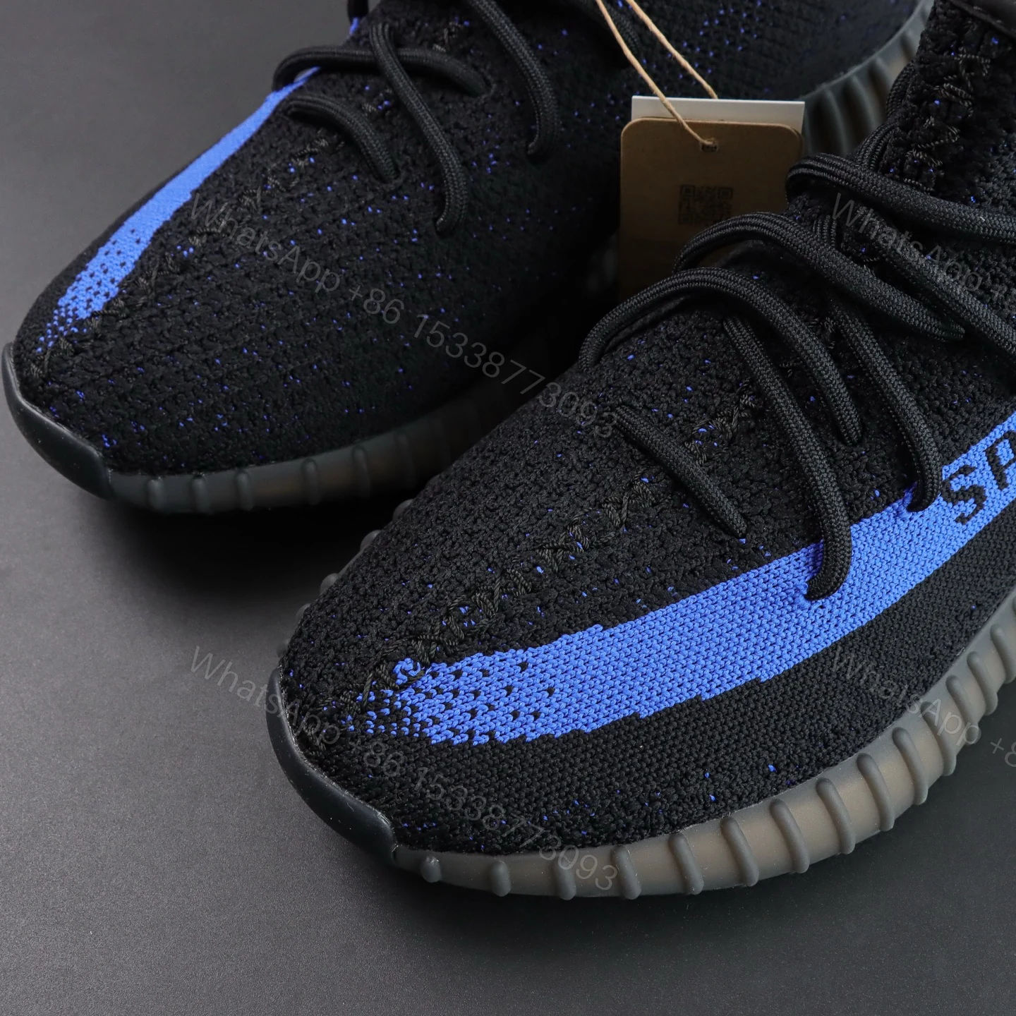 View 4 of Yeezy Boost 350 V2 Dazzling Blue Replicas
