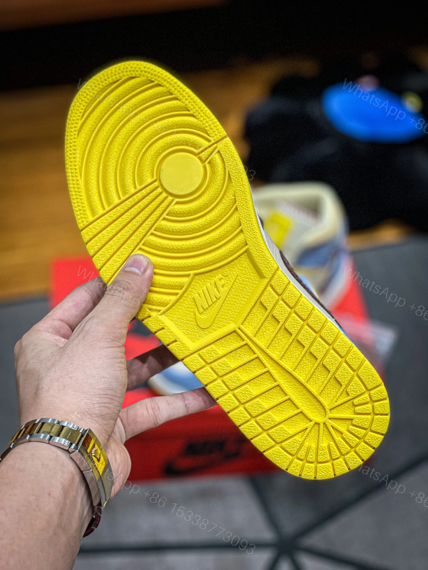 View 9 of Air Jordan 1 Mid Fearless X “Madison Chateau” Reps
