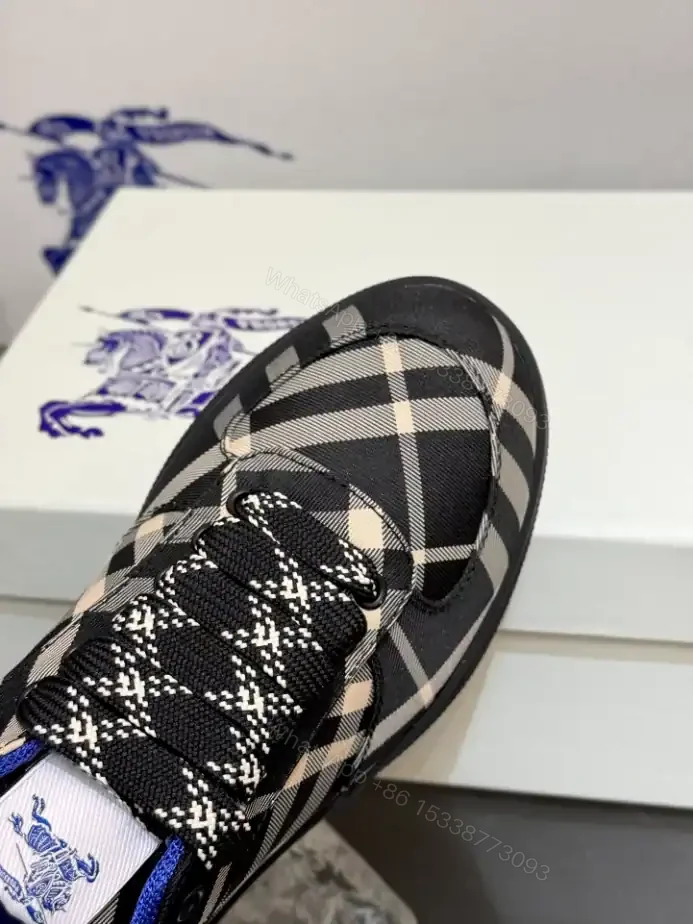 View 6 of BURBERRY TERRACE CHECK SNEAKERS – BBR094
