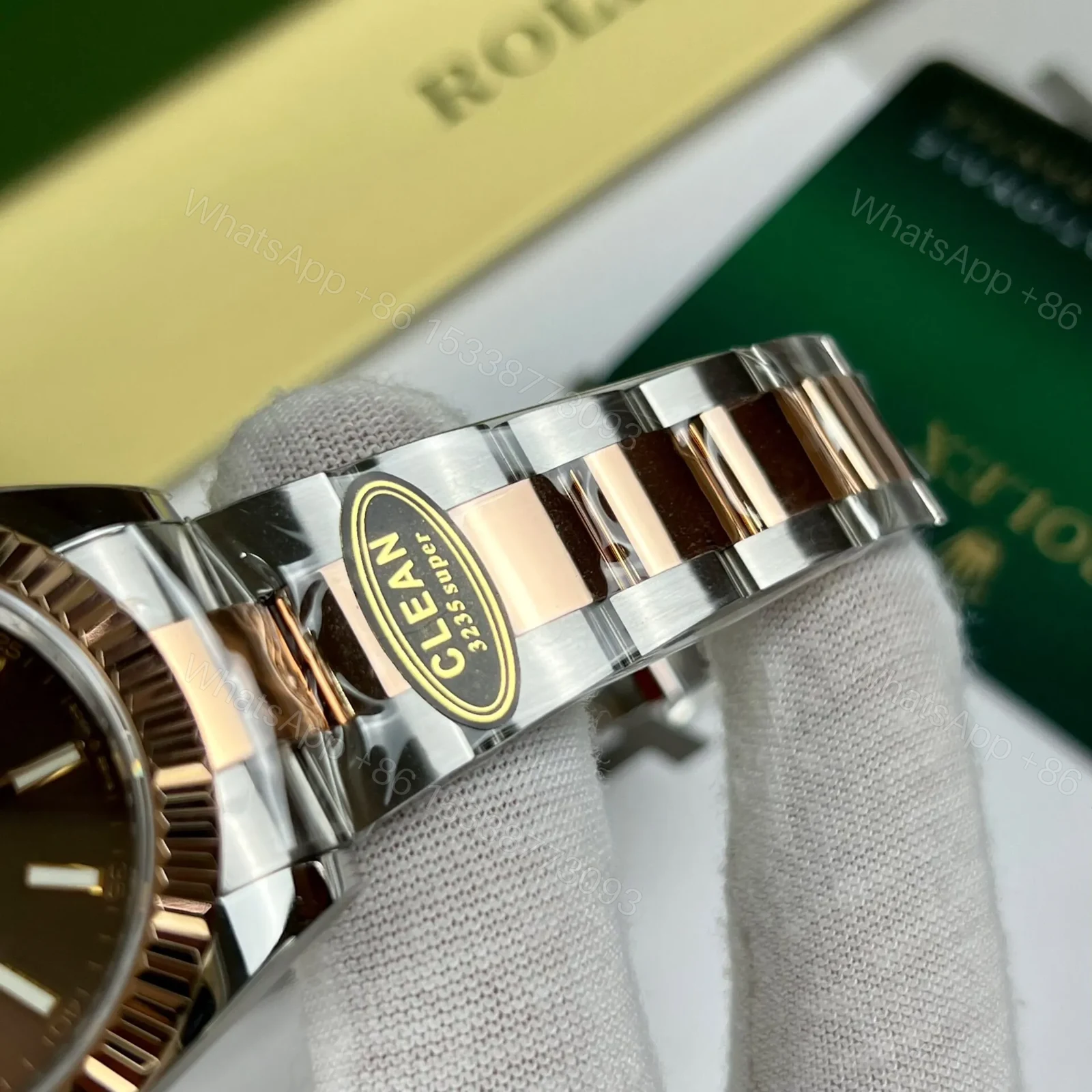 View 7 of Rolex Datejust Chocolate Dial 126331 Oyster 41 mm