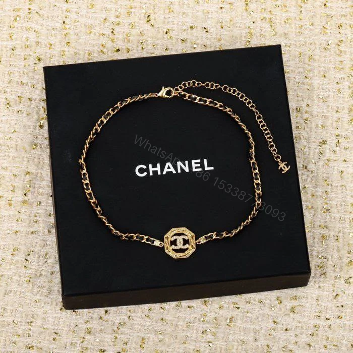 Chanel stainless steel necklace — view 1
