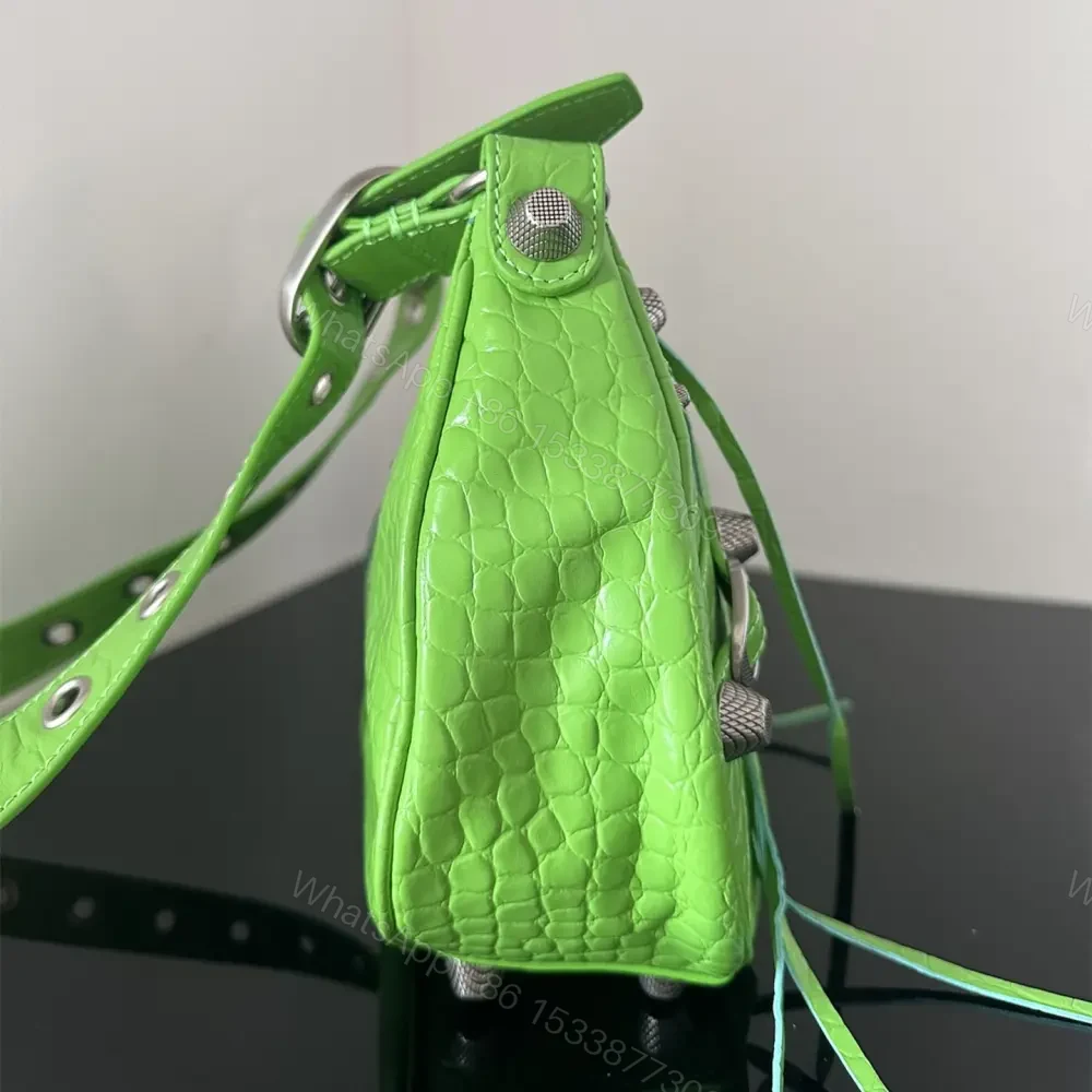 View 6 of 高仿Balenciaga*LeCagole系列餃子包蘋果綠S