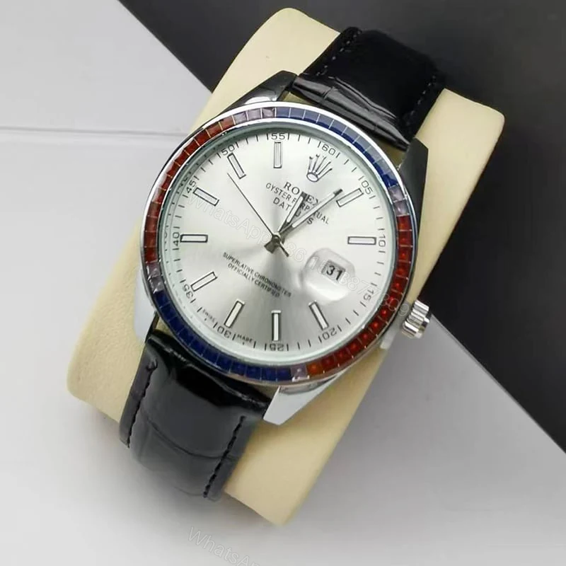 View 2 of Rolex Oyster Perpetual Datejus White Dial Ruby Around 40Mm