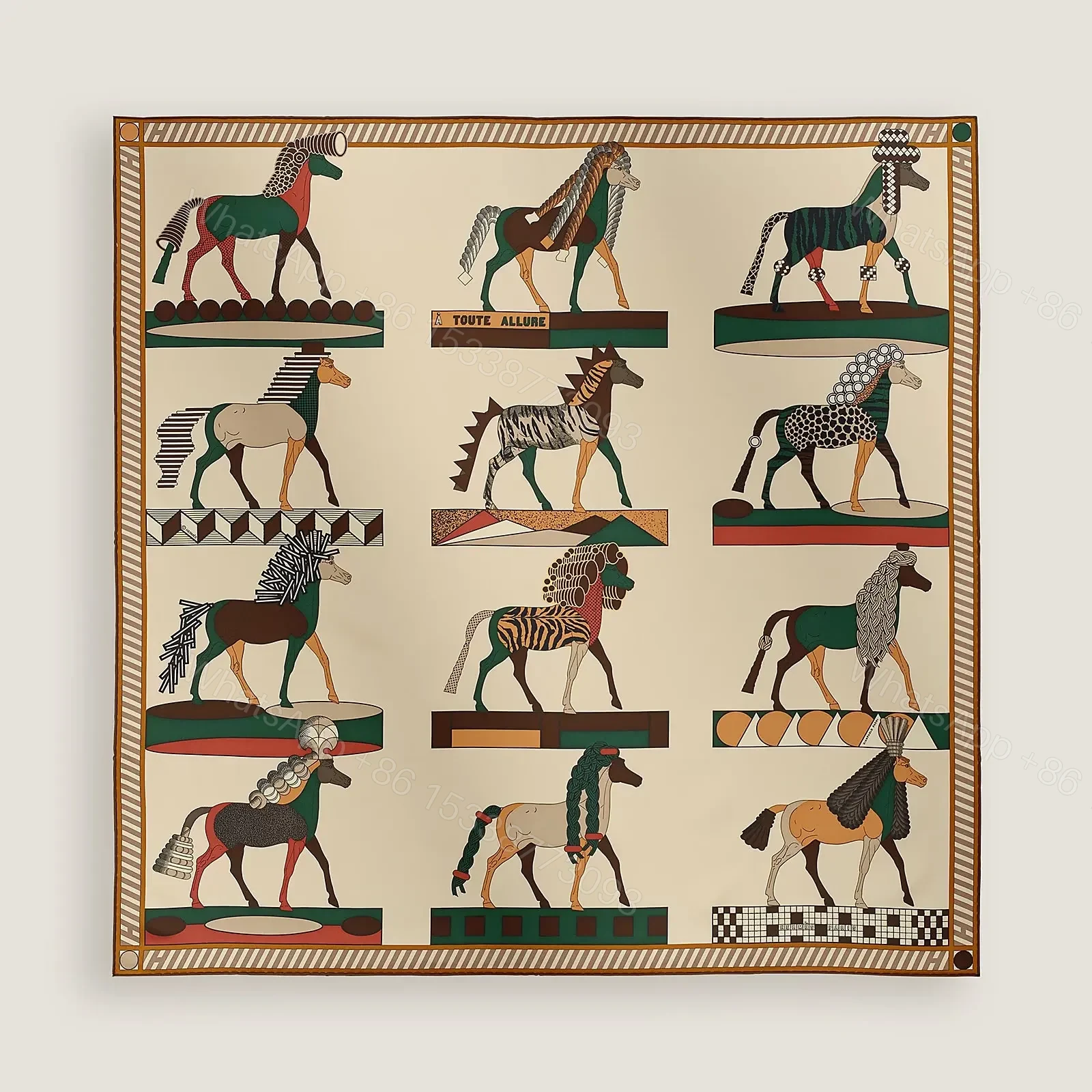 View 6 of HERMES silk