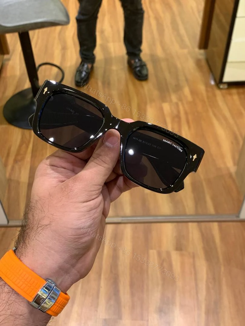 View 4 of First Copy Marc Jacobs 1126 Black Designer Luxury Sunglasses