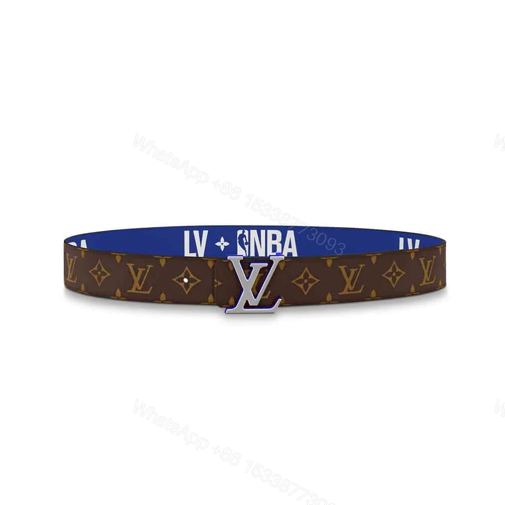 LOUIS VUITTON X NBA 3 STEPS 40MM REVERSIBLE MONOGRAM CANVAS BELT – B113 — view 1