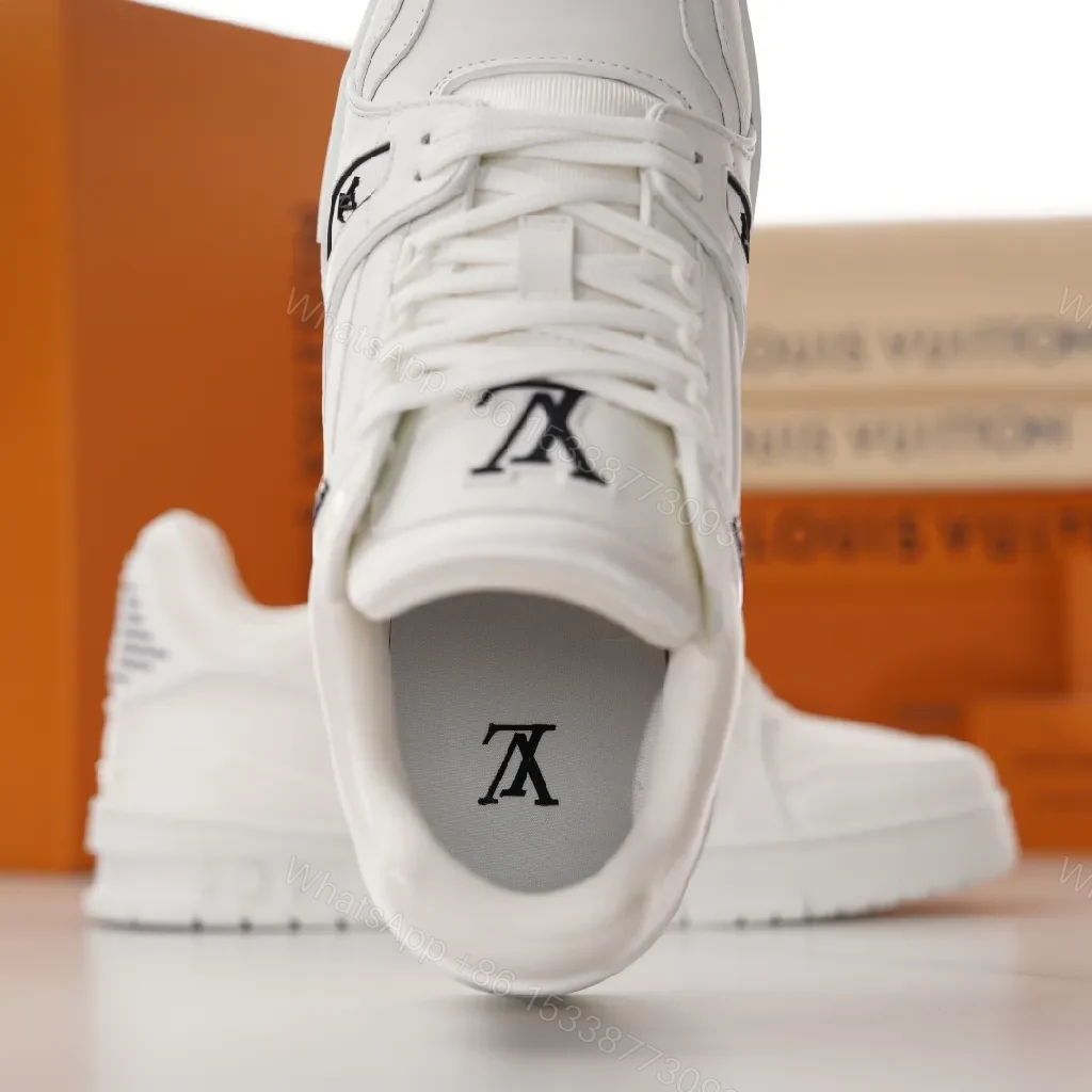 View 2 of Premium White Leather Sneakers: Quiet Confidence, Loud Style