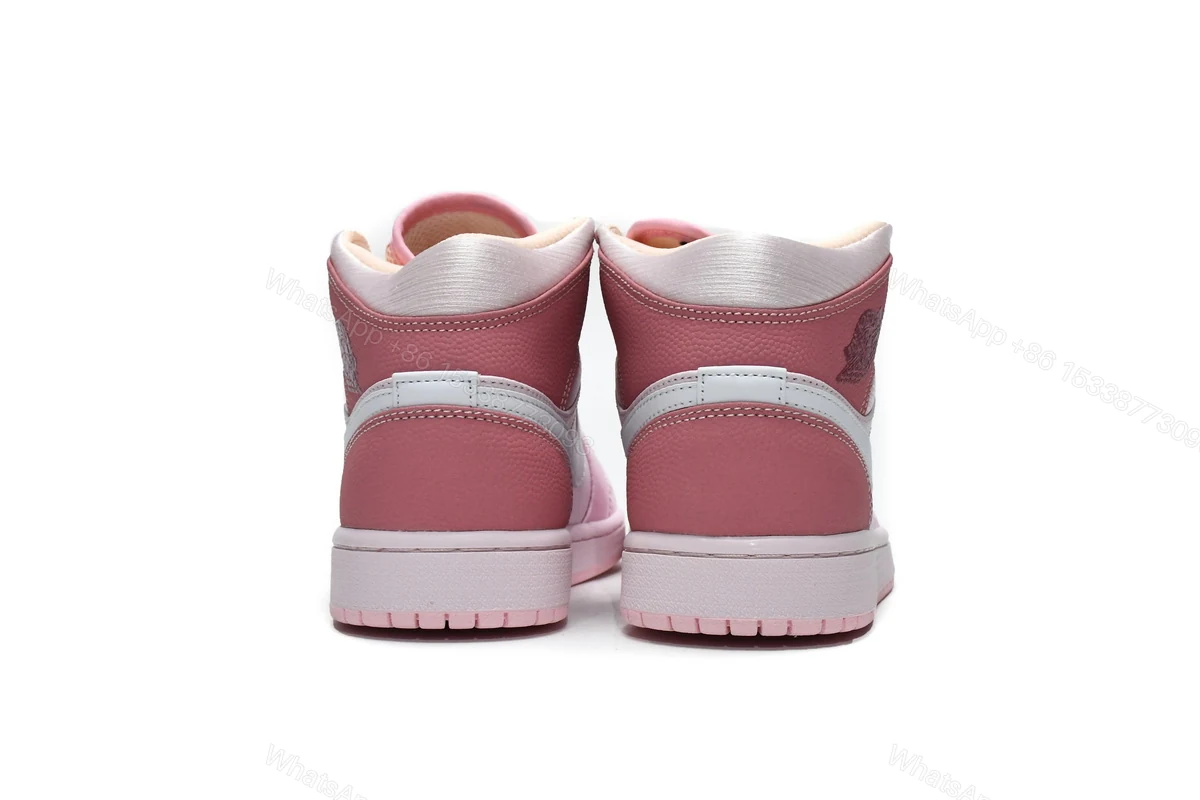 View 4 of Air Jordan 1 Mid Digital Pink (W) CW5379-600