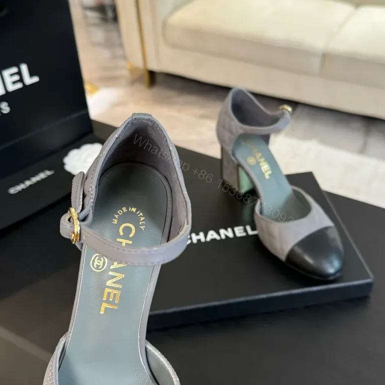 View 3 of Chanel-Style Quilted Mary Jane Pumps: All-Day Comfort