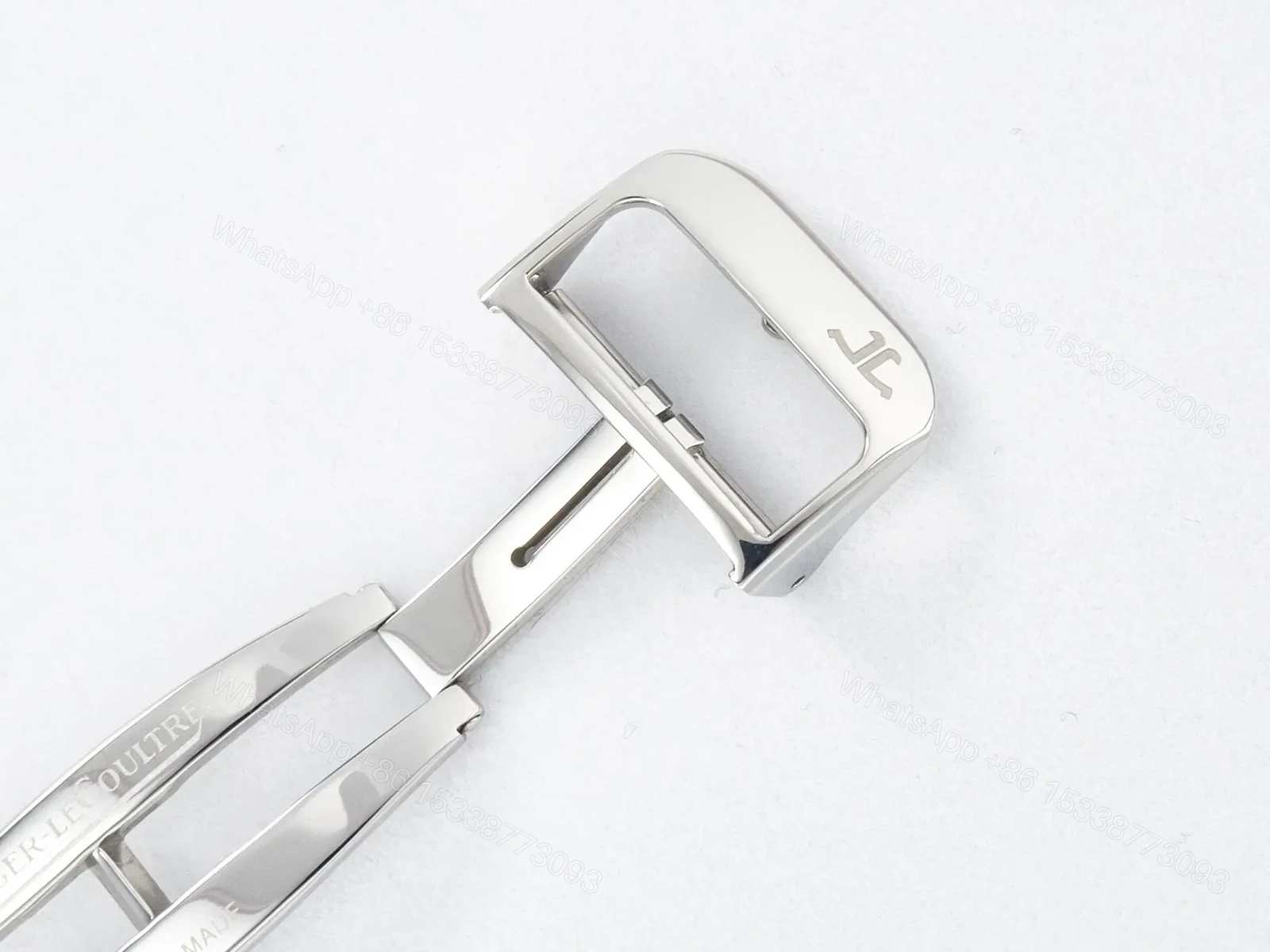 View 25 of Reverso Classic Duoface Small Seconds SS MGF Best Edition White Guilloché Dial on Black Leather Strap A854A