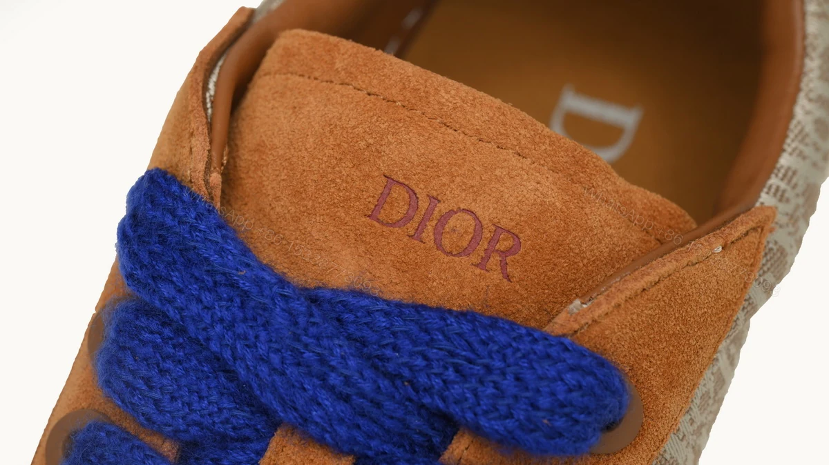 View 7 of Dior B33 Sneakers Release Brown Blue 3SN272 ZIR1 6536