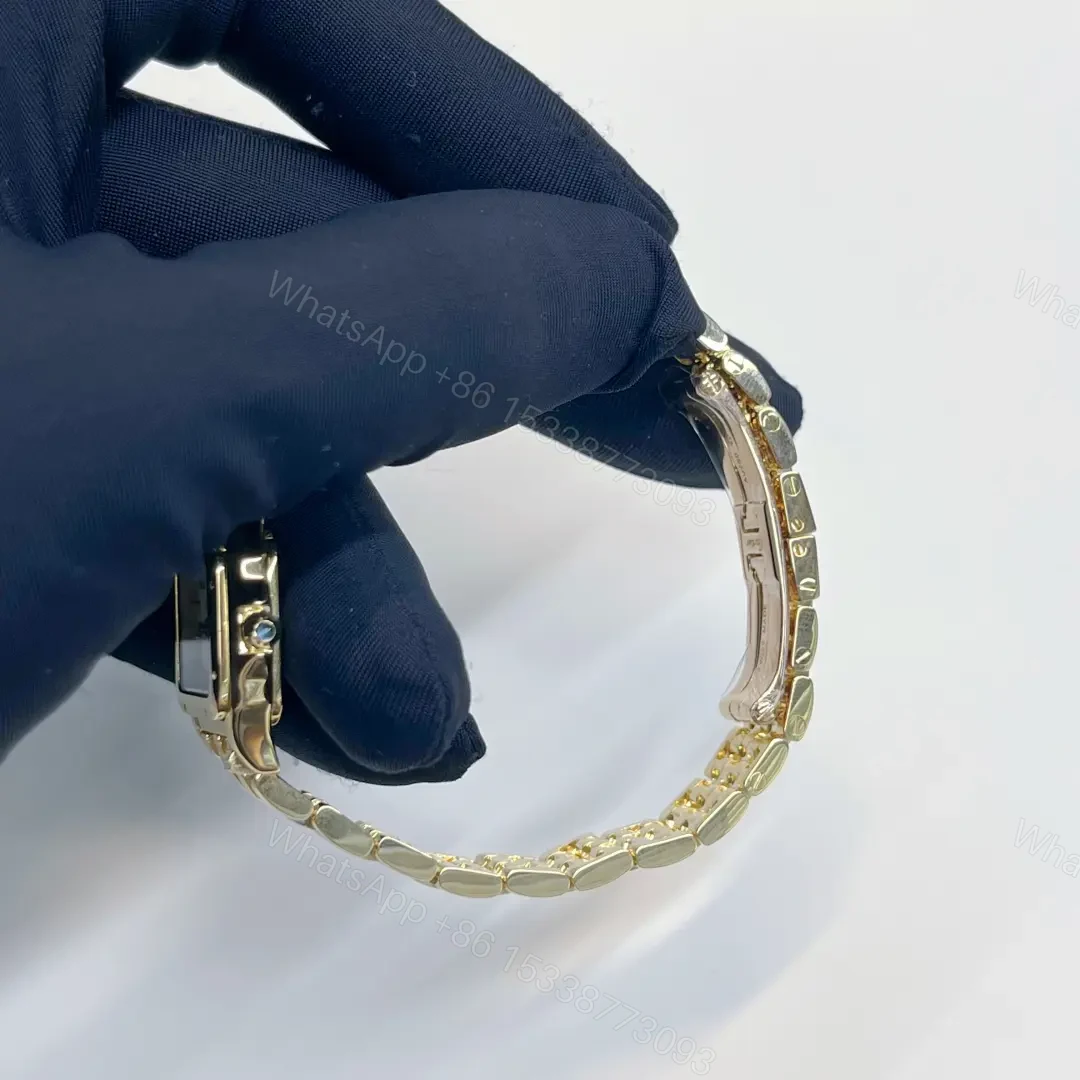 View 4 of Cartier Panthere De Cartier Watch Mini Model Yellow Gold 19*25MM WGPN0048