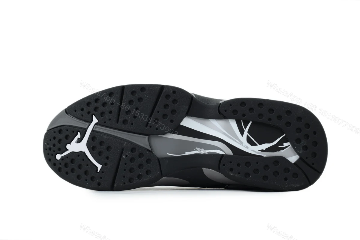 View 3 of Air Jordan 8 Retro 'Chrome' 305381-003