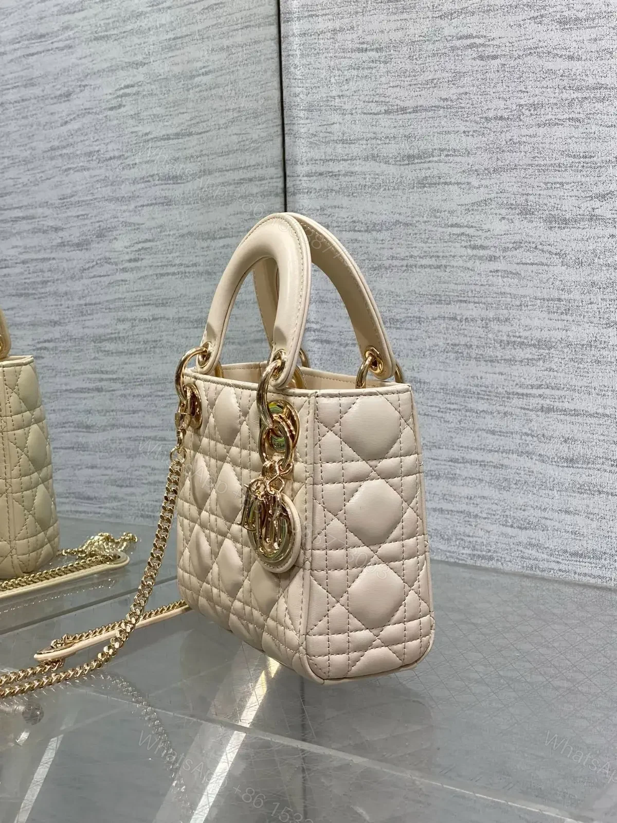 View 3 of Dior Mini Lady Dior Bag