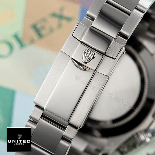 View 9 of Rolex Daytona 116509 White Gold Silver Dial Replica