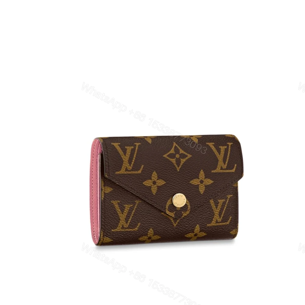 Louis Vuitton Victorine Wallet Monogram Rose Pink 12Cm M62360 — view 1